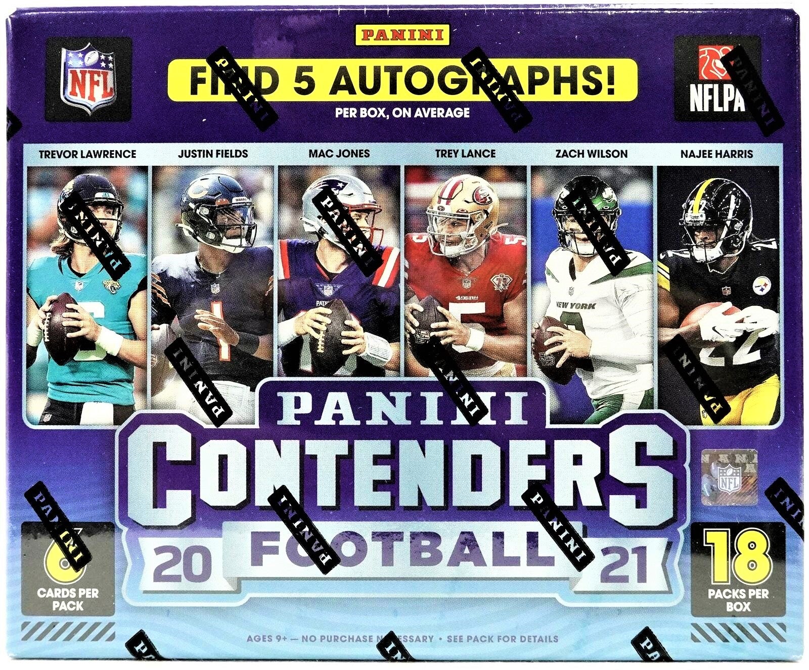2021 Panini Contenders Football Hobby Box