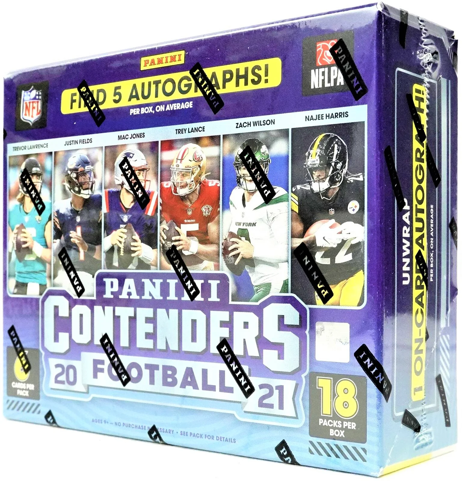 2021 Panini Contenders Football Hobby Box - Image 2