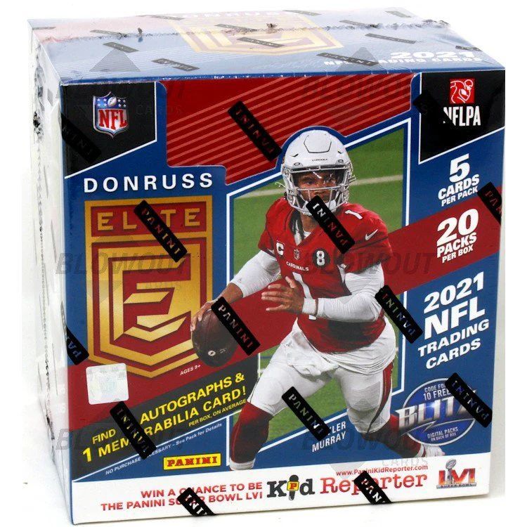 2021 Panini Donruss Elite Football Hobby Box - Image 2