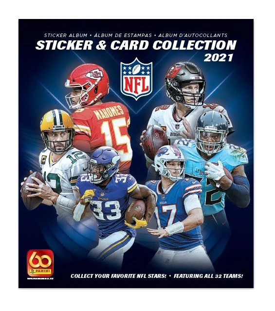 2021 Panini Football Sticker Album and Box - Image 2