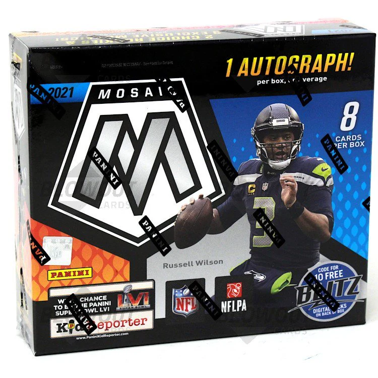 2021 Panini Mosaic Choice Football Hobby Box