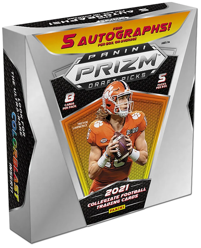 2021 Panini Prizm Draft Picks Collegiate Football Hobby