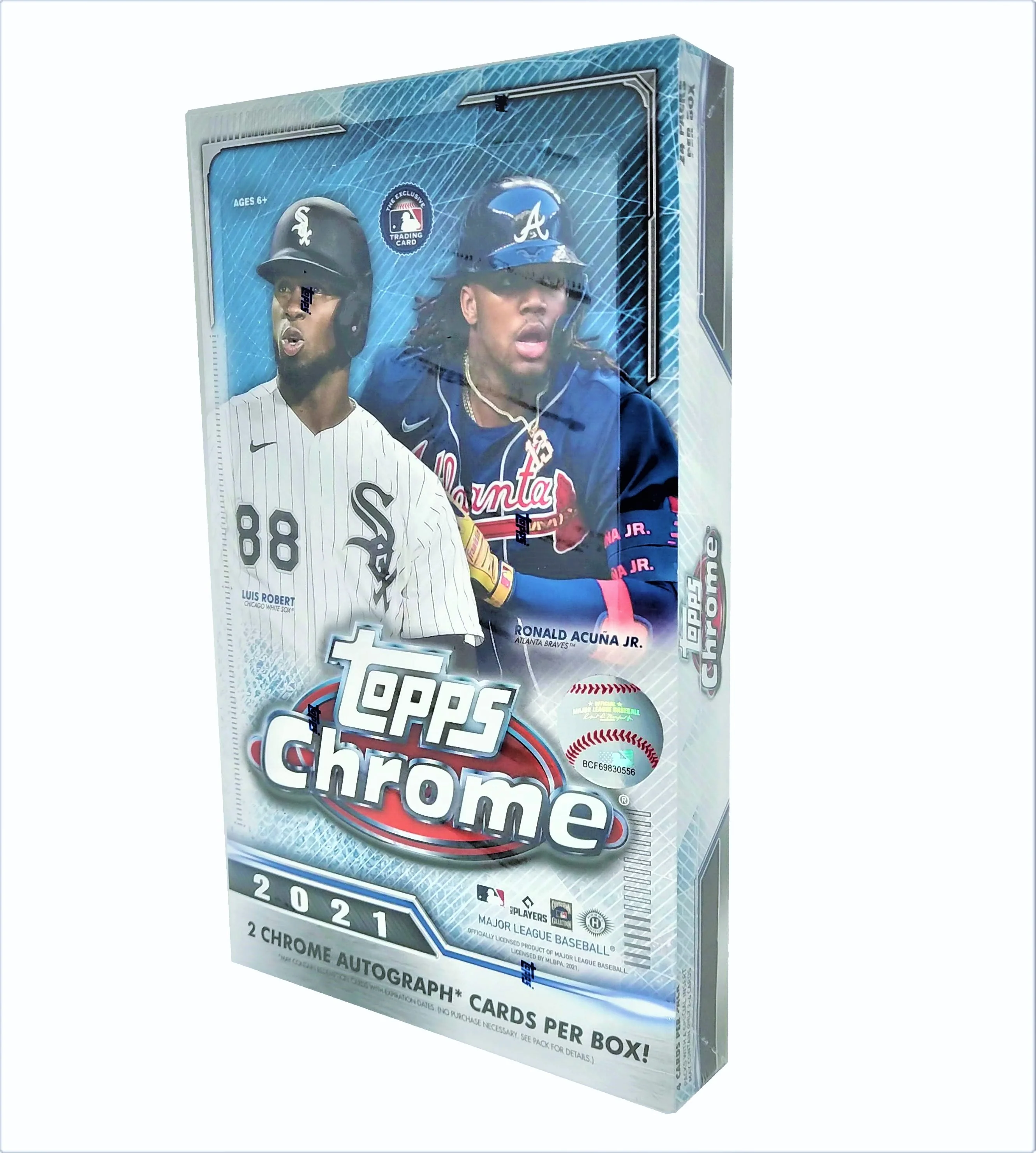 2021 Topps Chrome Baseball Hobby Sealed Box - Image 2
