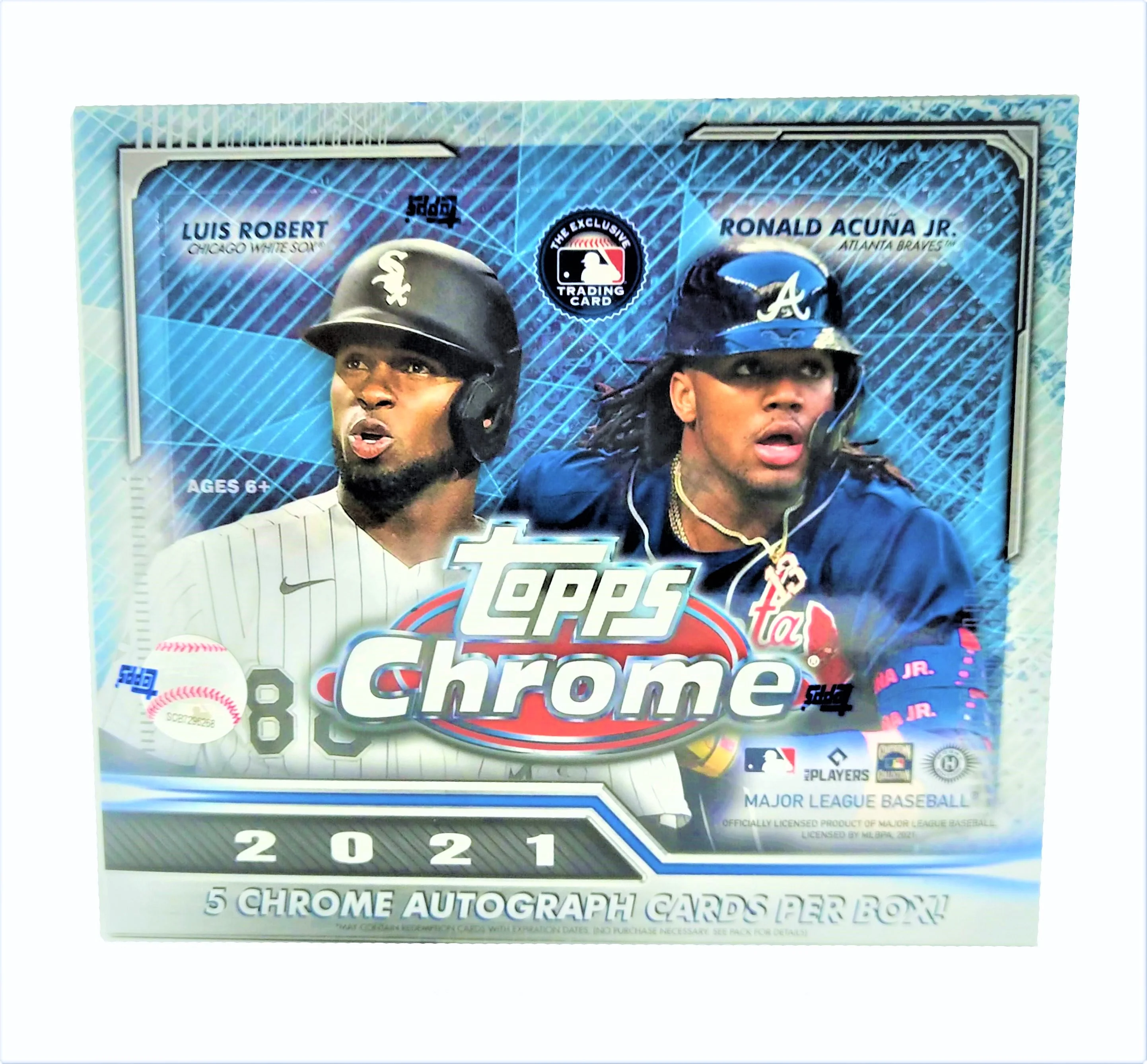 2021 Topps Chrome Baseball Jumbo Box