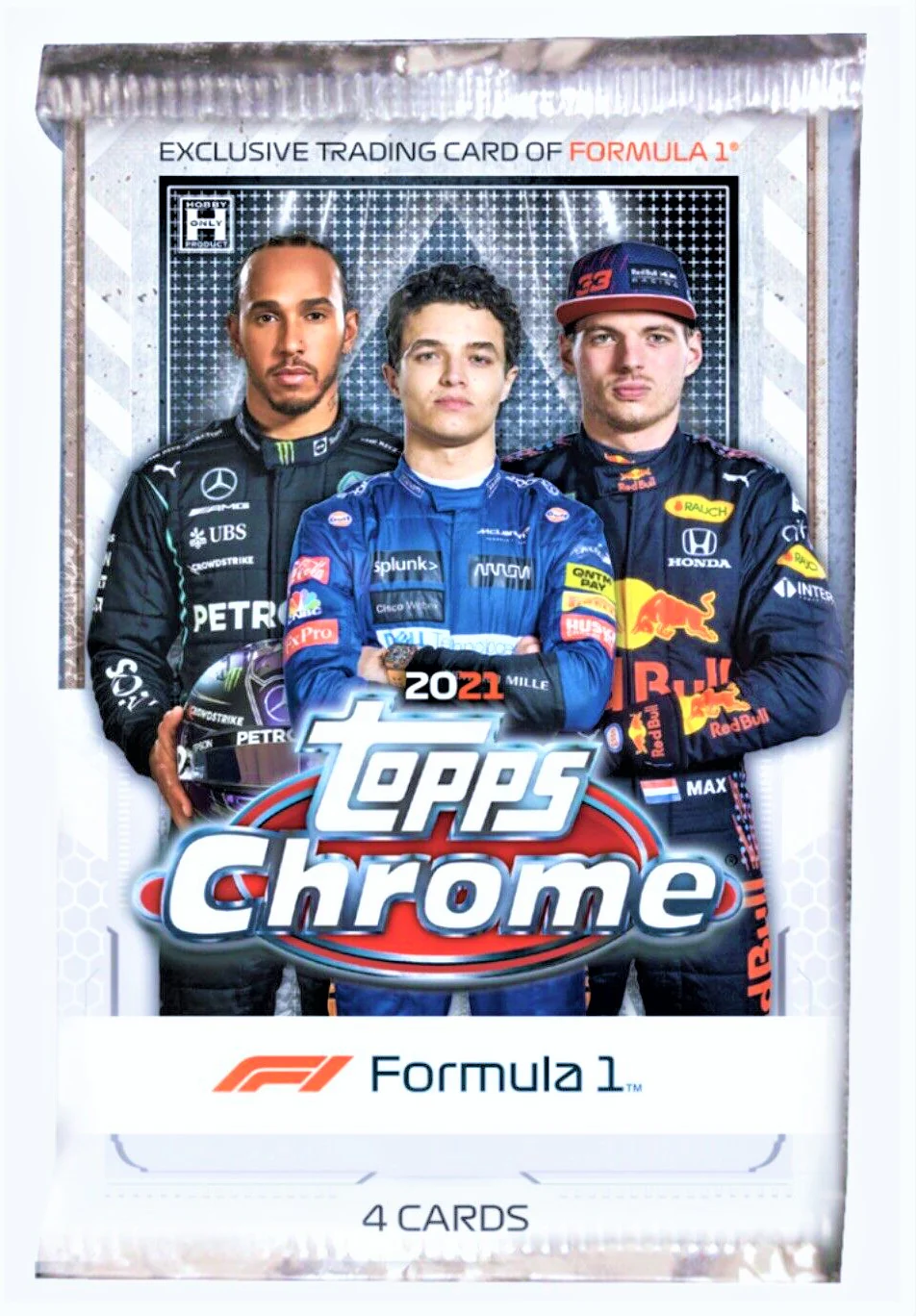 2021 Topps Chrome Formula 1 Racing Hobby Box - Image 3