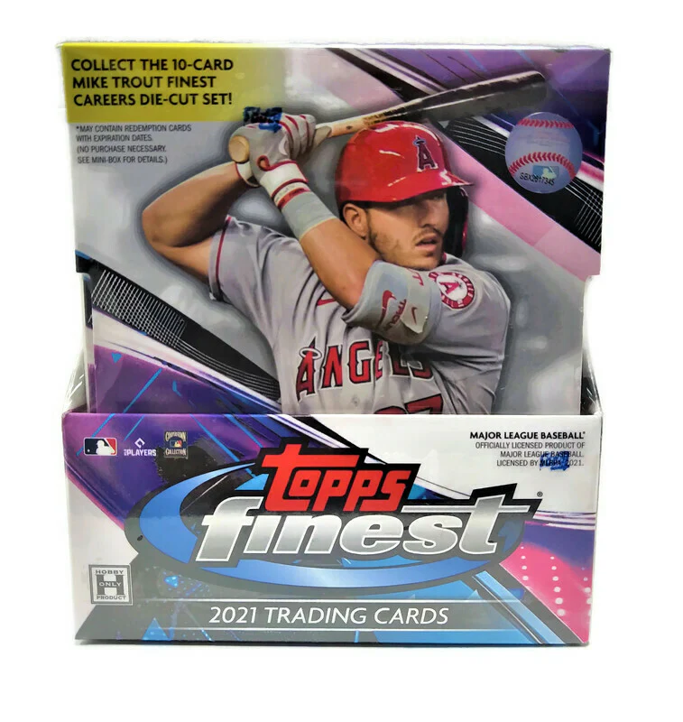 2021 Topps Finest Baseball Hobby Box