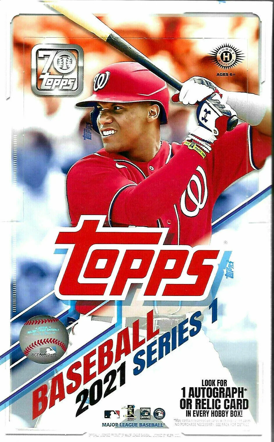 2021 Topps Series 1 Baseball Hobby Hobby Box