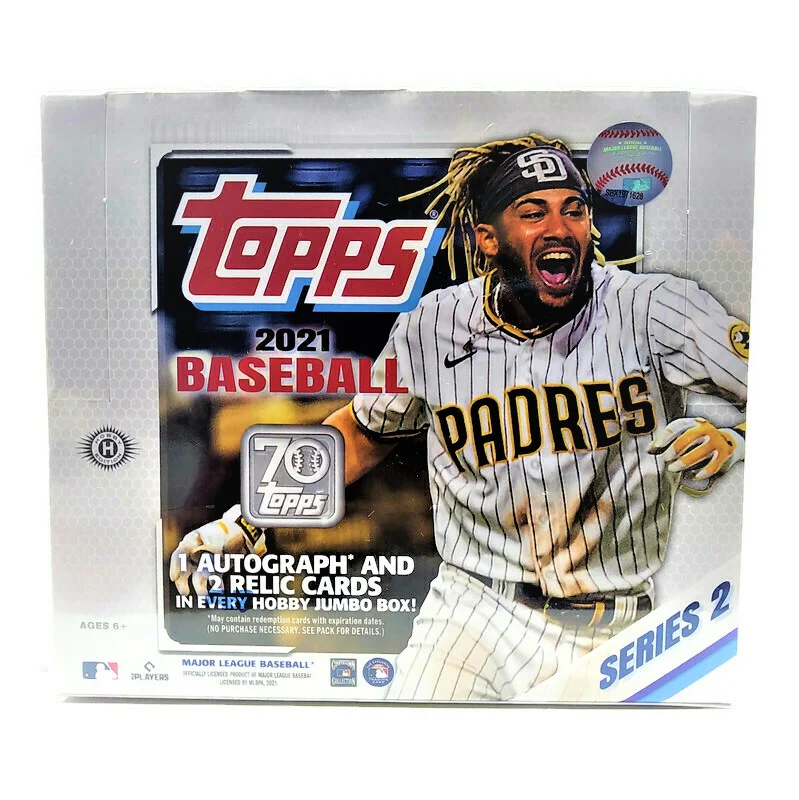 2021 Topps Series 2 Baseball Jumbo Box