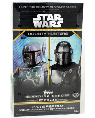 2021 Topps Star Wars Bounty Hunters Hobby Box