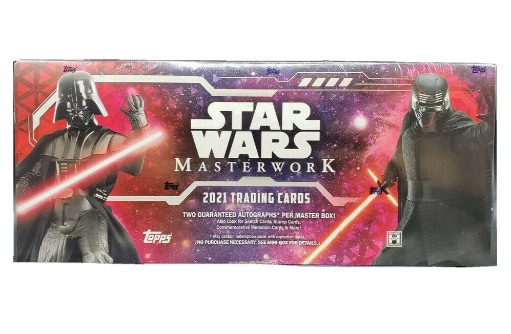 2021 Topps Star Wars Masterwork Hobby Box - Image 2