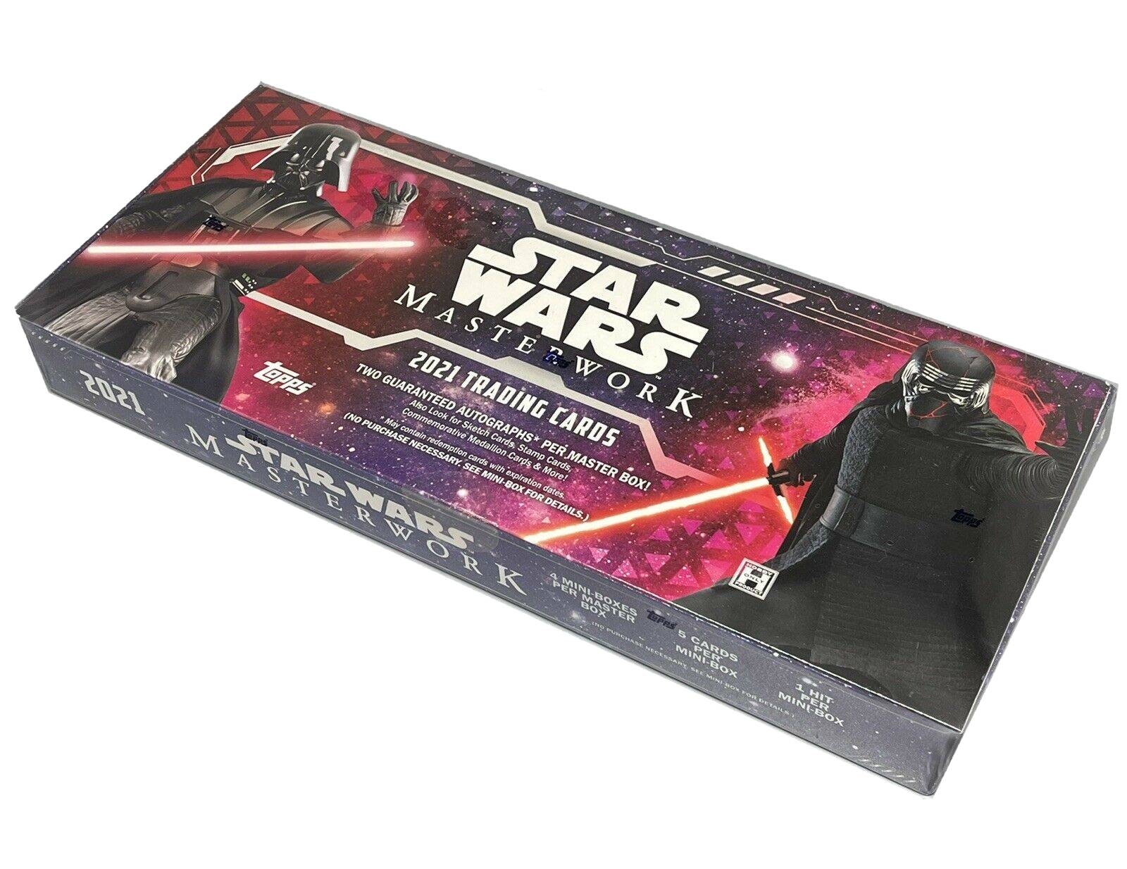 2021 Topps Star Wars Masterwork Hobby Box - Image 3