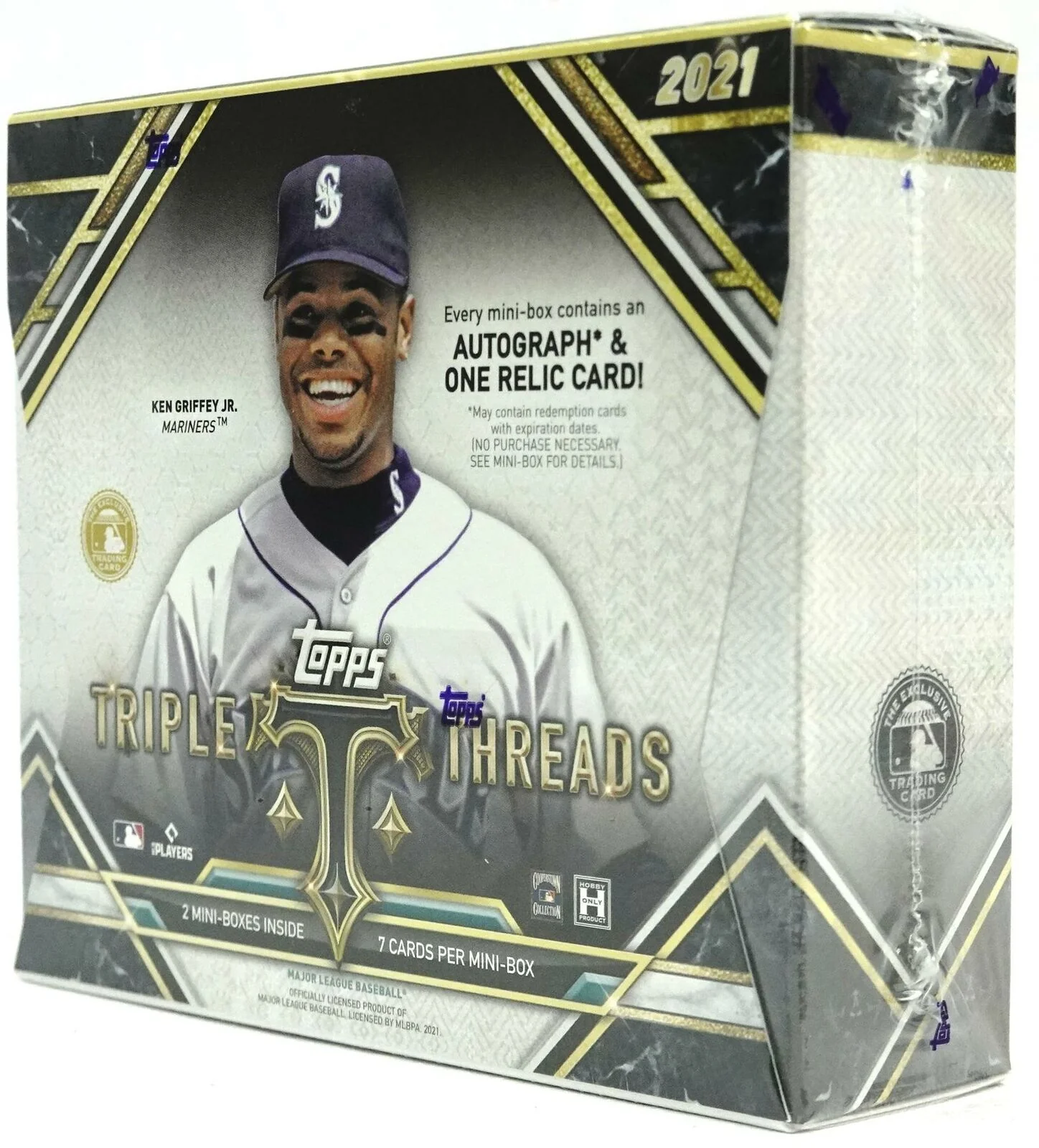 2021 Topps Triple Threads Baseball Hobby Box - Image 2