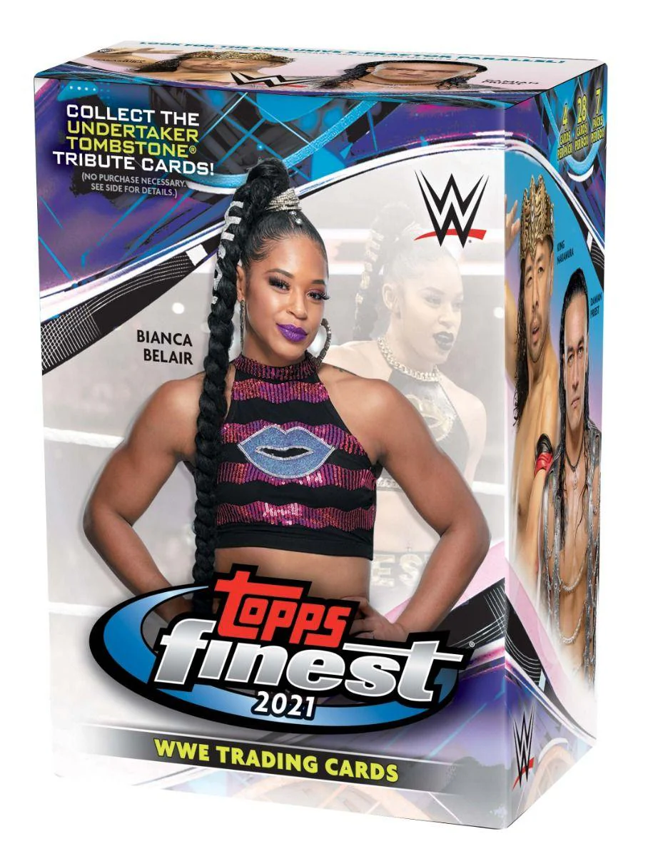 2021 Topps Wrestling WWE Finest Wrestling Blaster Box