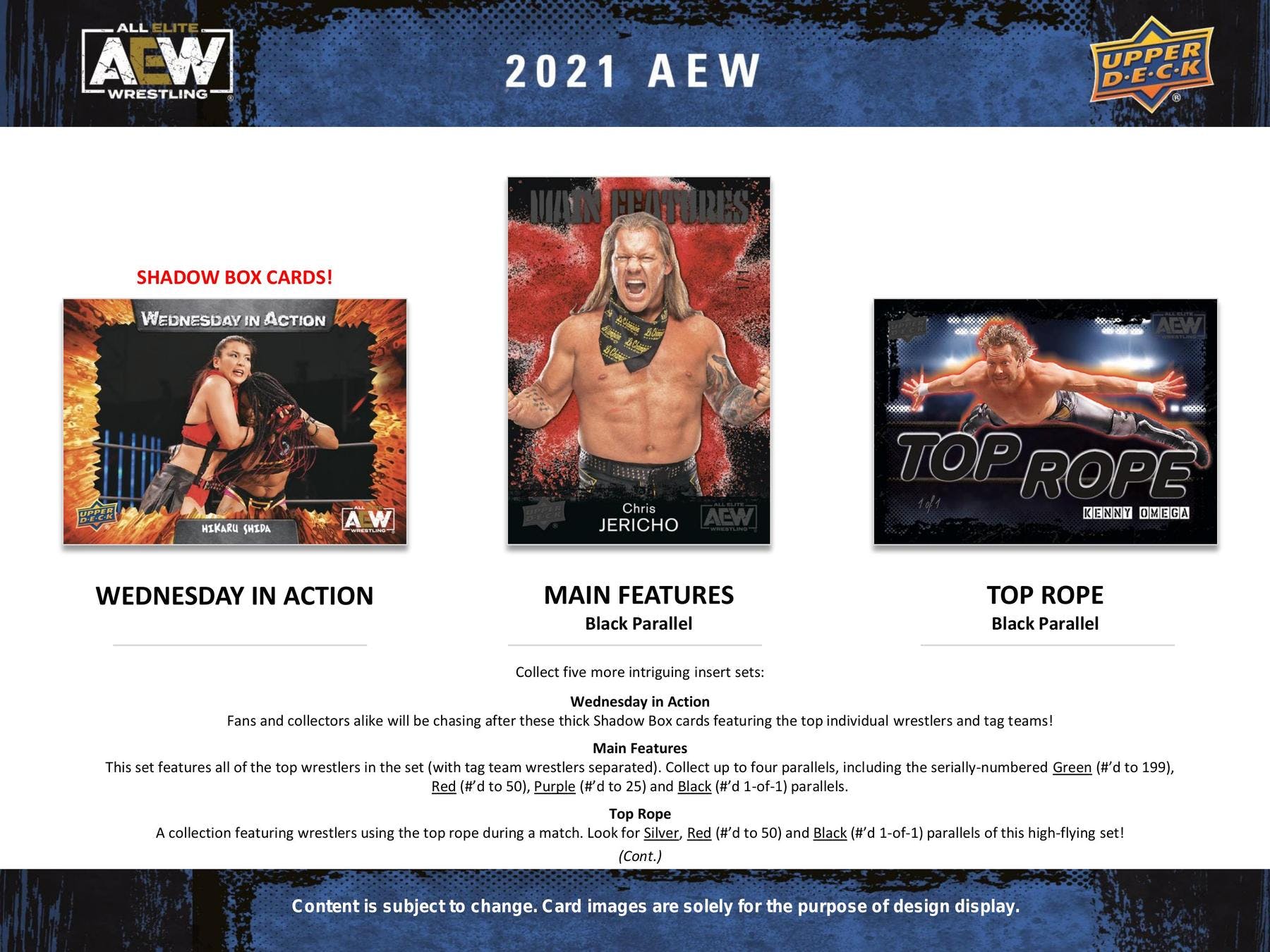 2021 Upper Deck AEW All Elite Wrestling Hobby Box - Image 4