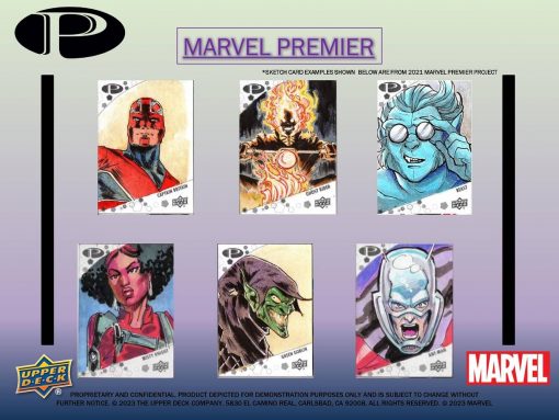 2021 Upper Deck Marvel Premier Hobby Box - Image 4