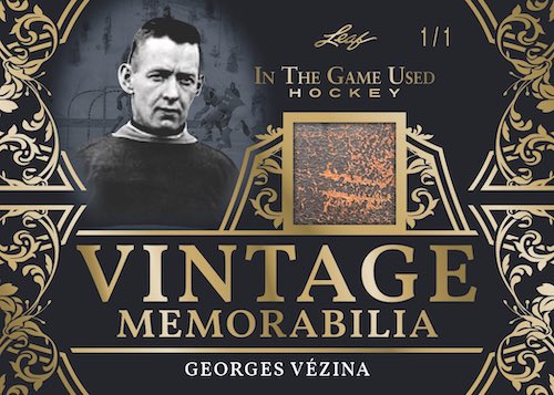 2022-23 Leaf In the Game Used Hockey Hobby Box Case (Case of 10 Boxes)
