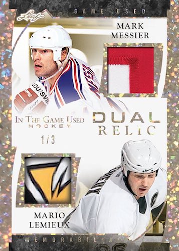 2022-23 Leaf In the Game Used Hockey Hobby Box Case (Case of 10 Boxes) - Image 3