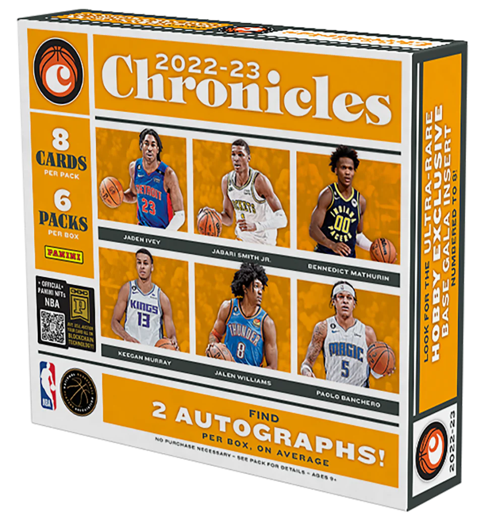 2022-23 Panini Chronicles Basketball Hobby Box