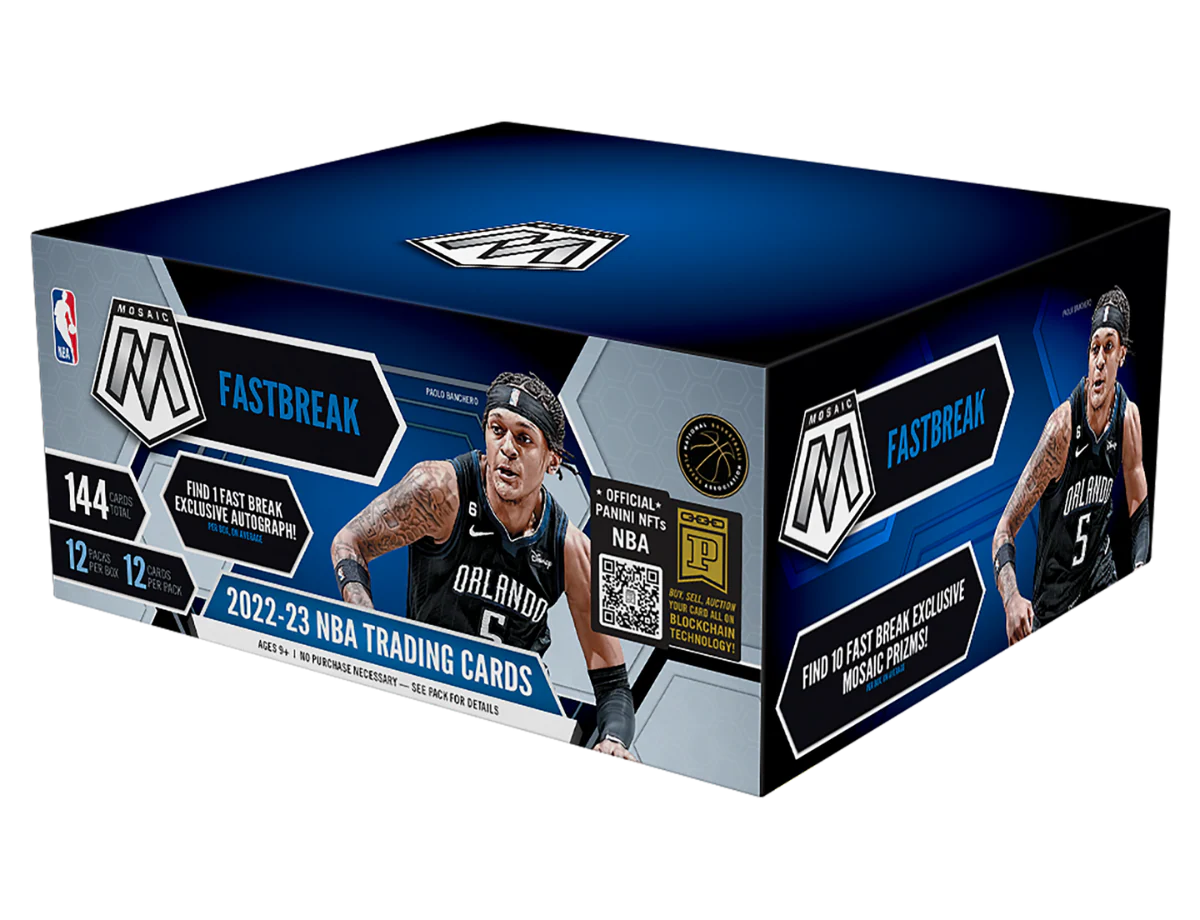 2022-23 Panini Mosaic Basketball Fast Break Box