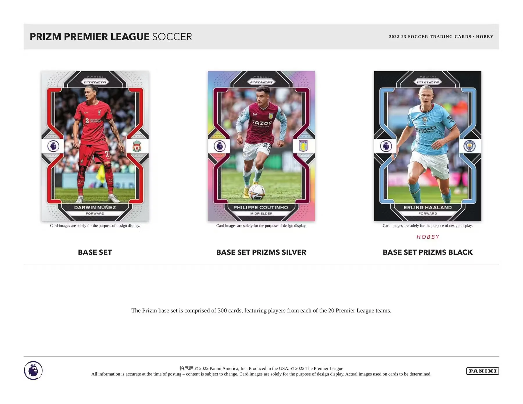 2022-23 Panini Prizm English Premier League Soccer Hobby Box - Image 3