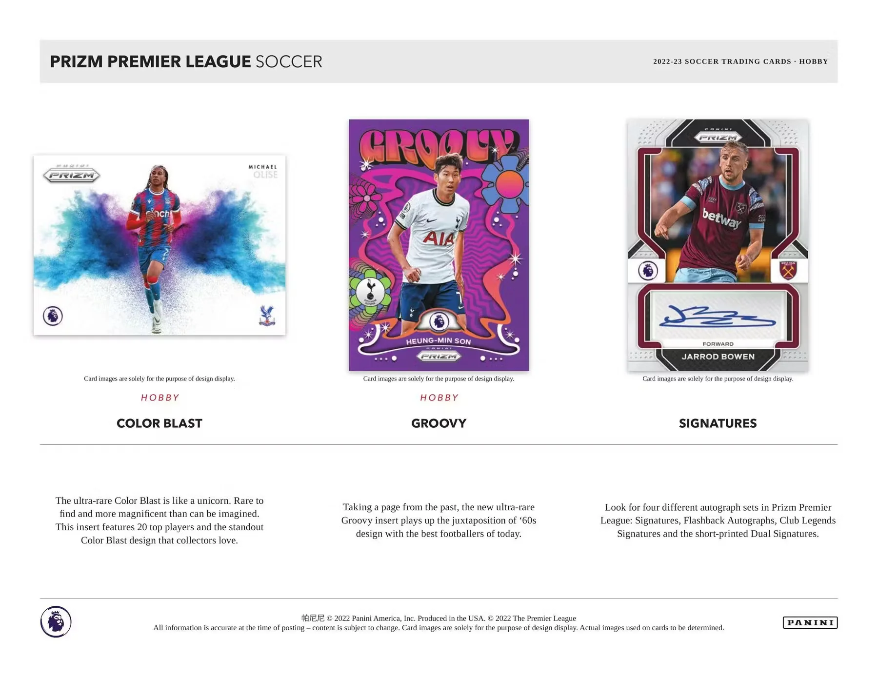 2022-23 Panini Prizm English Premier League Soccer Hobby Box - Image 4