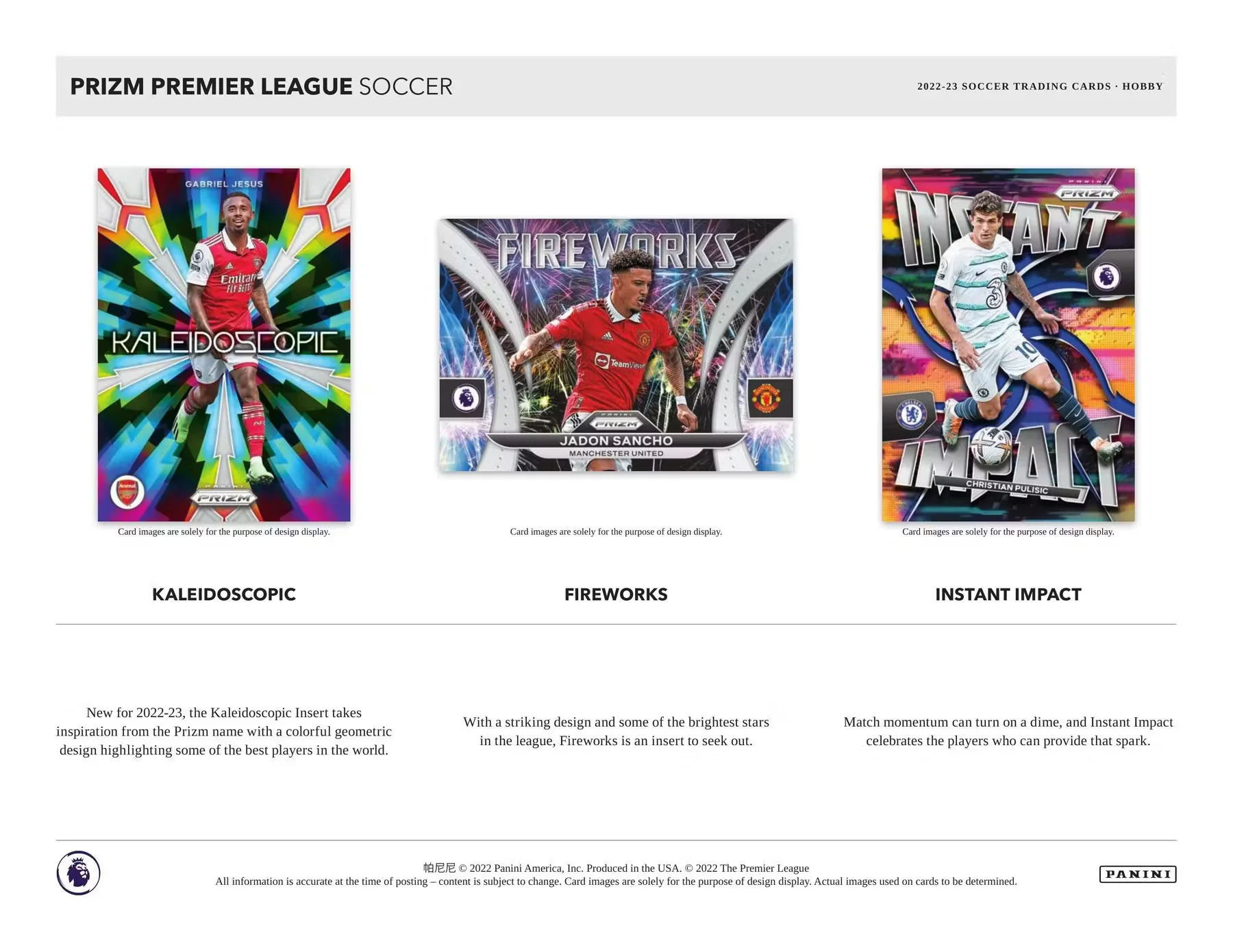 2022-23 Panini Prizm English Premier League Soccer Hobby Box - Image 5