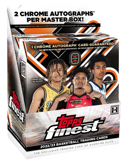 2022-23 Topps Finest Overtime Elite Basketball Hobby Box
