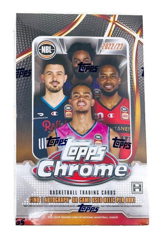 2022-23 Topps NBL Chrome Basketball Hobby Box