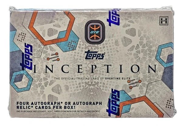 2022-23 Topps Overtime Elite Inception Basketball Hobby Box