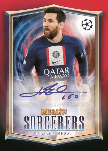 2022-23 Topps UEFA Champions League Merlin Chrome Hobby Box - Image 2