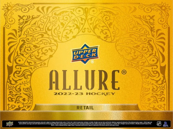 2022-23 Upper Deck Allure Hockey Blaster Box - Image 7