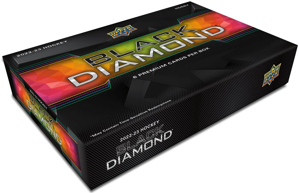 2022-23 Upper Deck Black Diamond Hockey Hobby Box