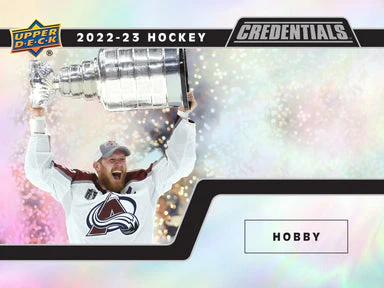 2022-23 Upper Deck Credentials Hockey Hobby Box Case (Case of 20 Boxes)