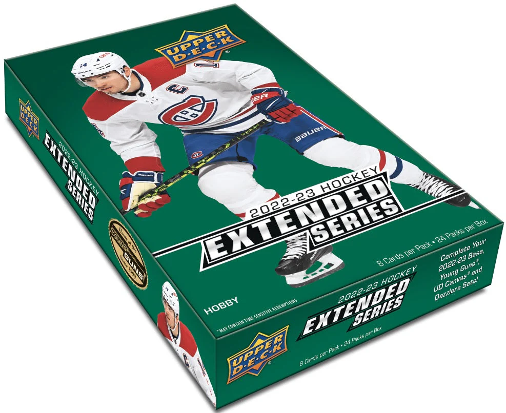 2022-23 Upper Deck Extended Series Hockey Hobby Case (Case of 12 Boxes)