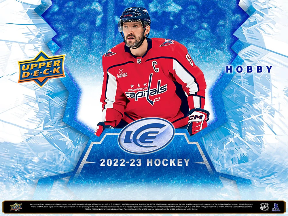 2022-23 Upper Deck Ice Hockey Hobby Box - Image 2