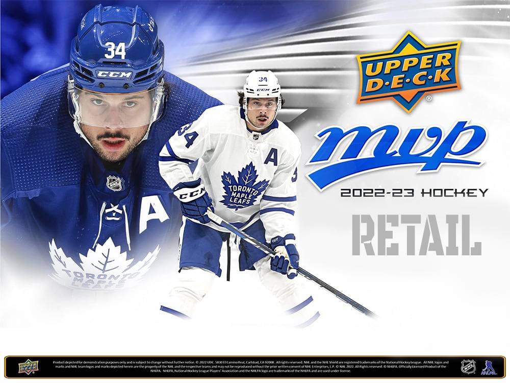 2022-23 Upper Deck MVP Hockey Retail Box - Image 3
