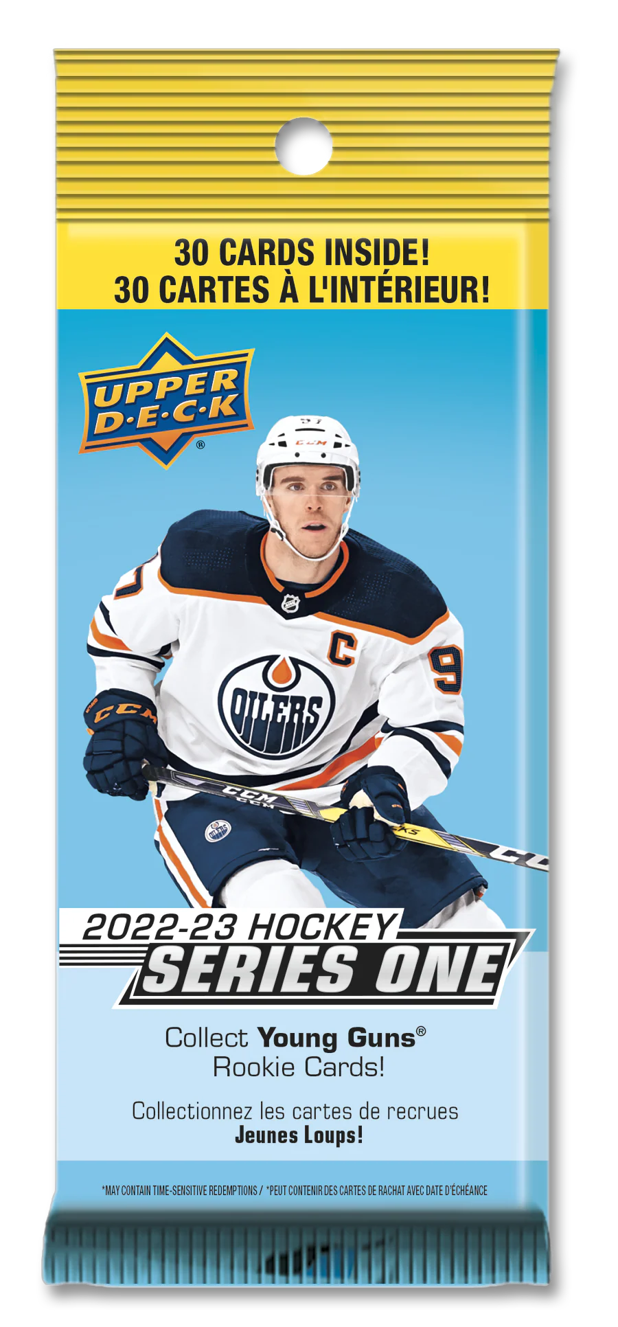 2022-23 Upper Deck Series 1 Hockey Fat Pack Box (Box of 18 Packs)