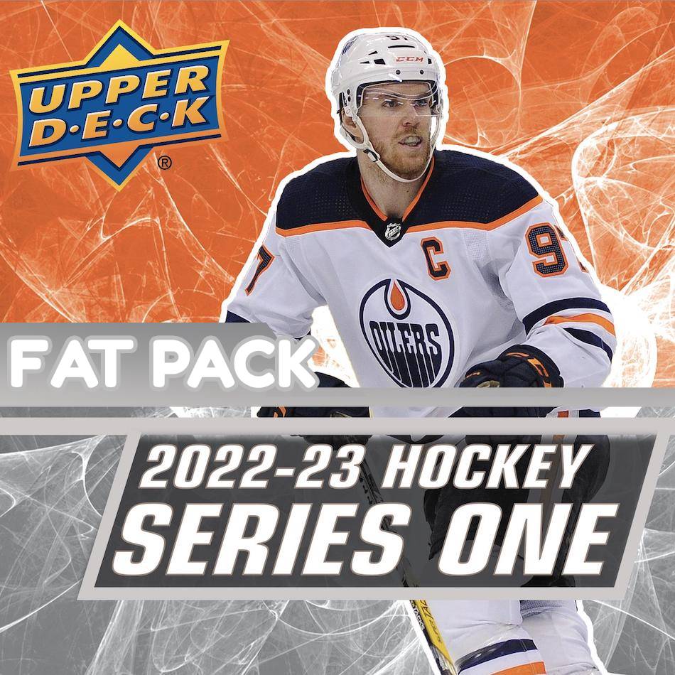 2022-23 Upper Deck Series 1 Hockey Fat Pack Box (Box of 18 Packs) - Image 2