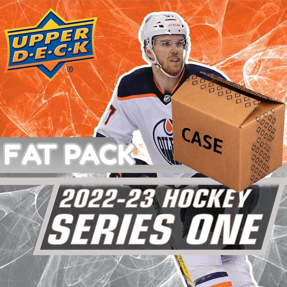 2022-23 Upper Deck Series 1 Hockey Fat Pack Master Case (Case of 6 Boxes)