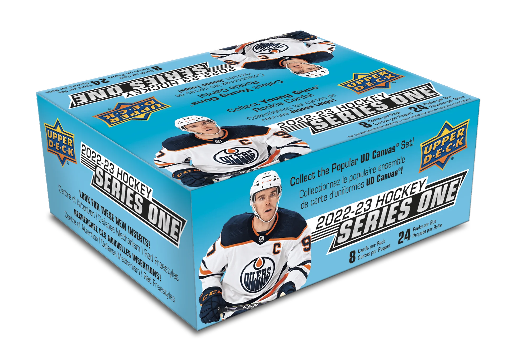 2022-23 Upper Deck Series 1 Hockey Retail Case (Case of 20 Boxes) - Image 2