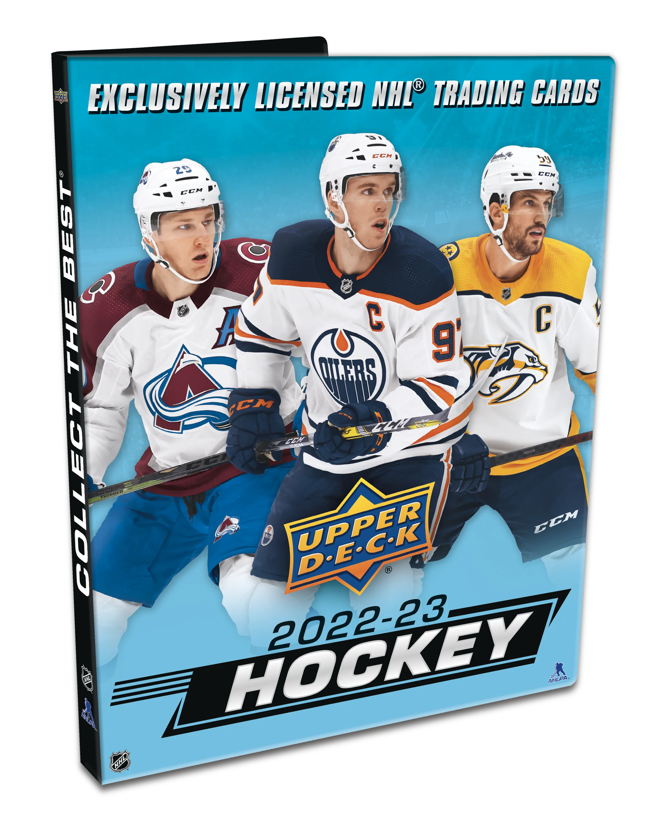 2022-23 Upper Deck Series 1 Hockey Starter Kit Binder