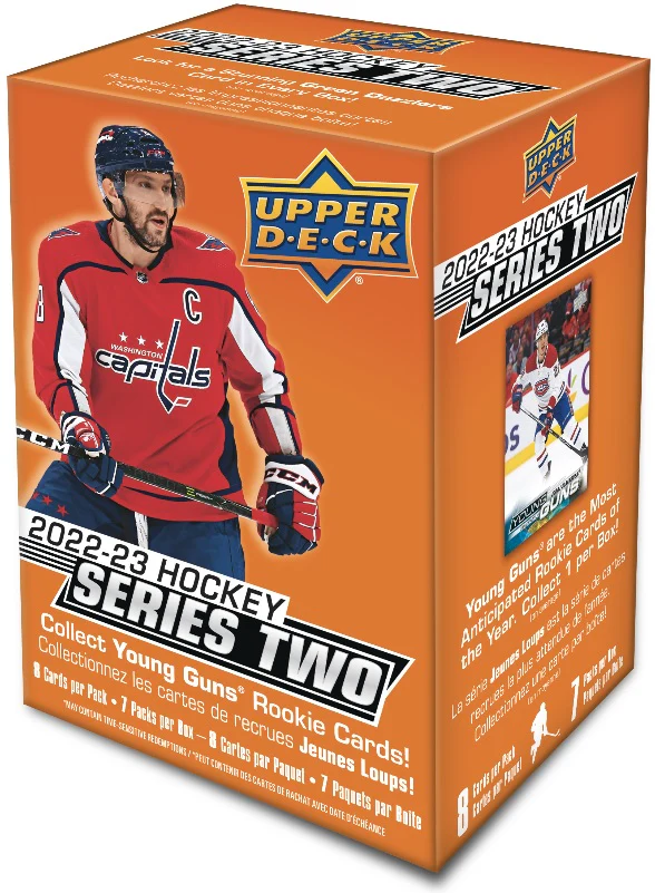 2022-23 Upper Deck Series 2 Hockey Blaster Case (Case of 20 Boxes)