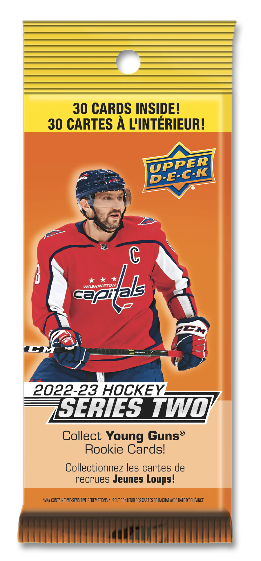 2022-23 Upper Deck Series 2 Hockey Fat Pack Case ( Case of 6 Boxes )
