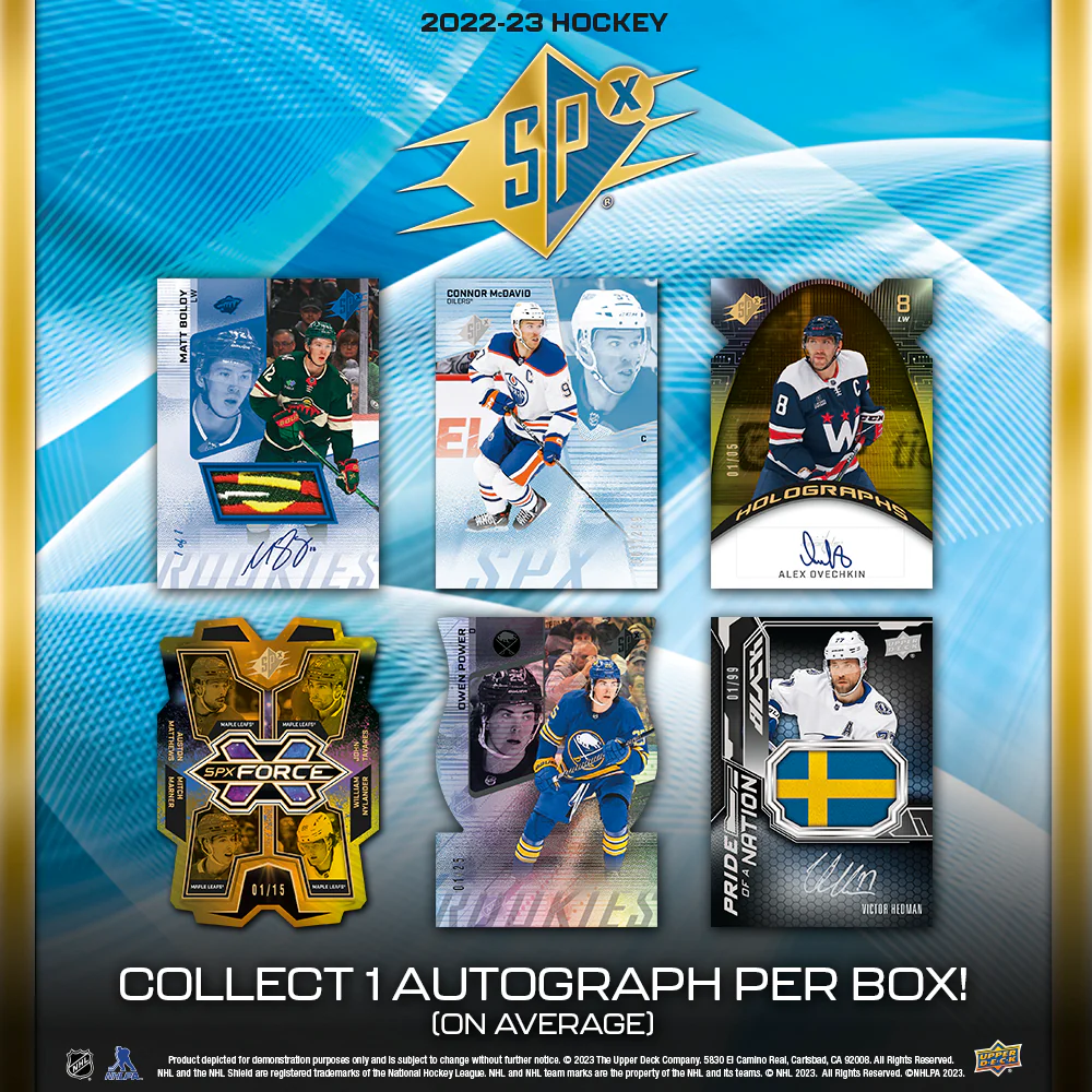 2022-23 Upper Deck SPx Hobby Box - Image 5