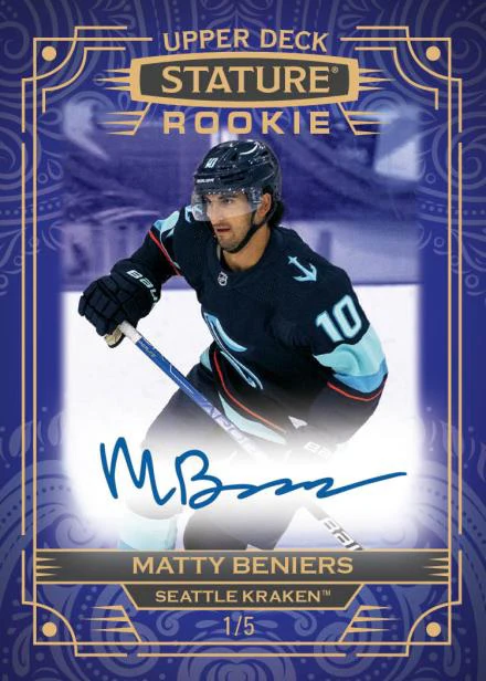 2022-23 Upper Deck Stature Hockey Hobby Box - Image 6
