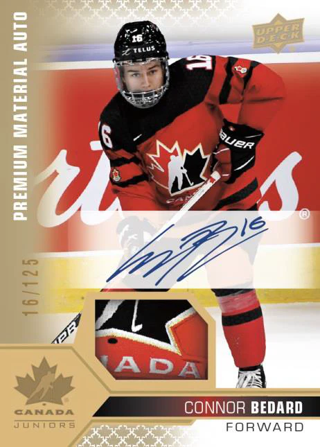 2022-23 Upper Deck Team Canada Juniors Hockey Hobby Box - Image 3