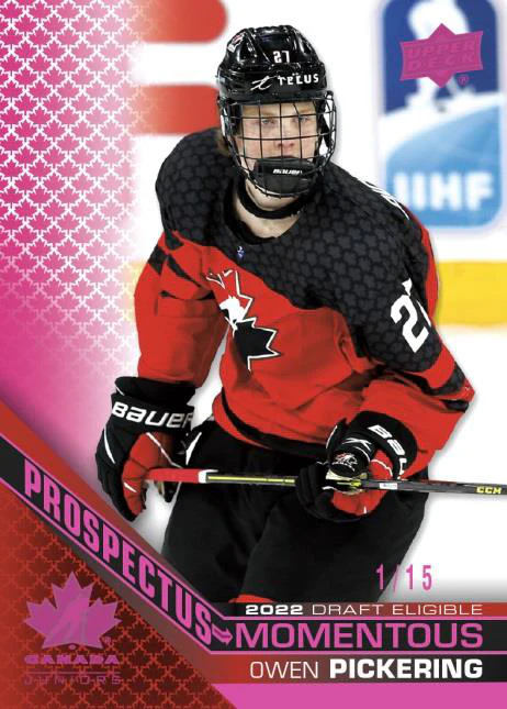 2022-23 Upper Deck Team Canada Juniors Hockey Hobby Box - Image 6