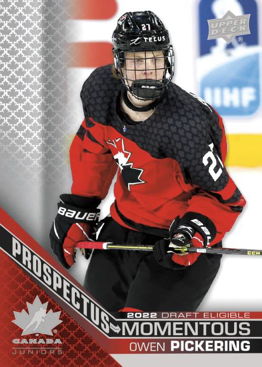 2022-23 Upper Deck Team Canada Juniors Hockey Sealed Blaster Box - Image 7