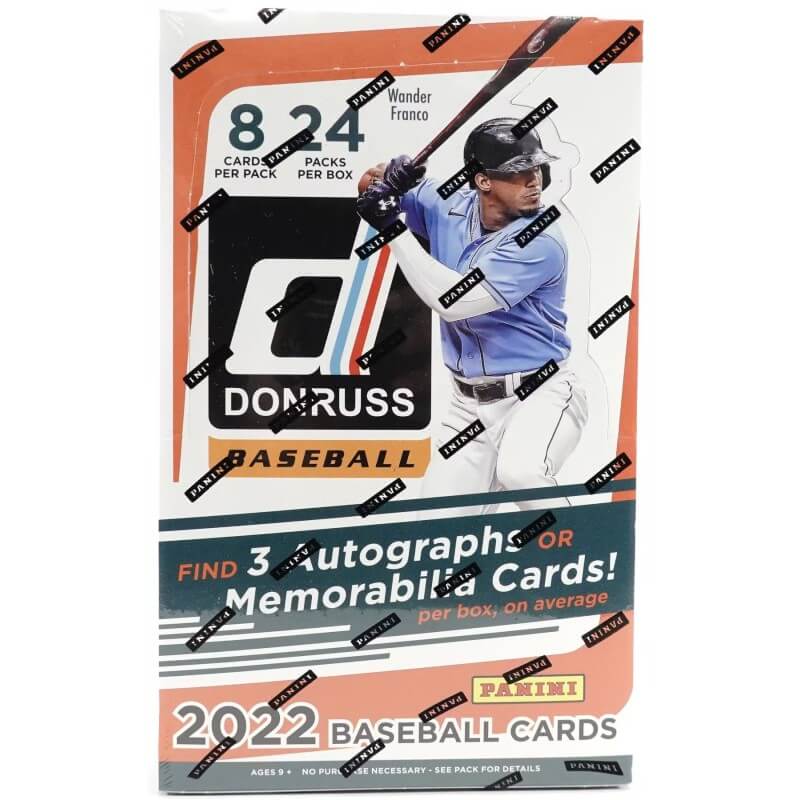 2022 Panini Donruss Baseball Hobby Box