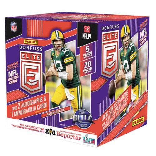 2022 Panini Donruss Elite Football Hobby Box